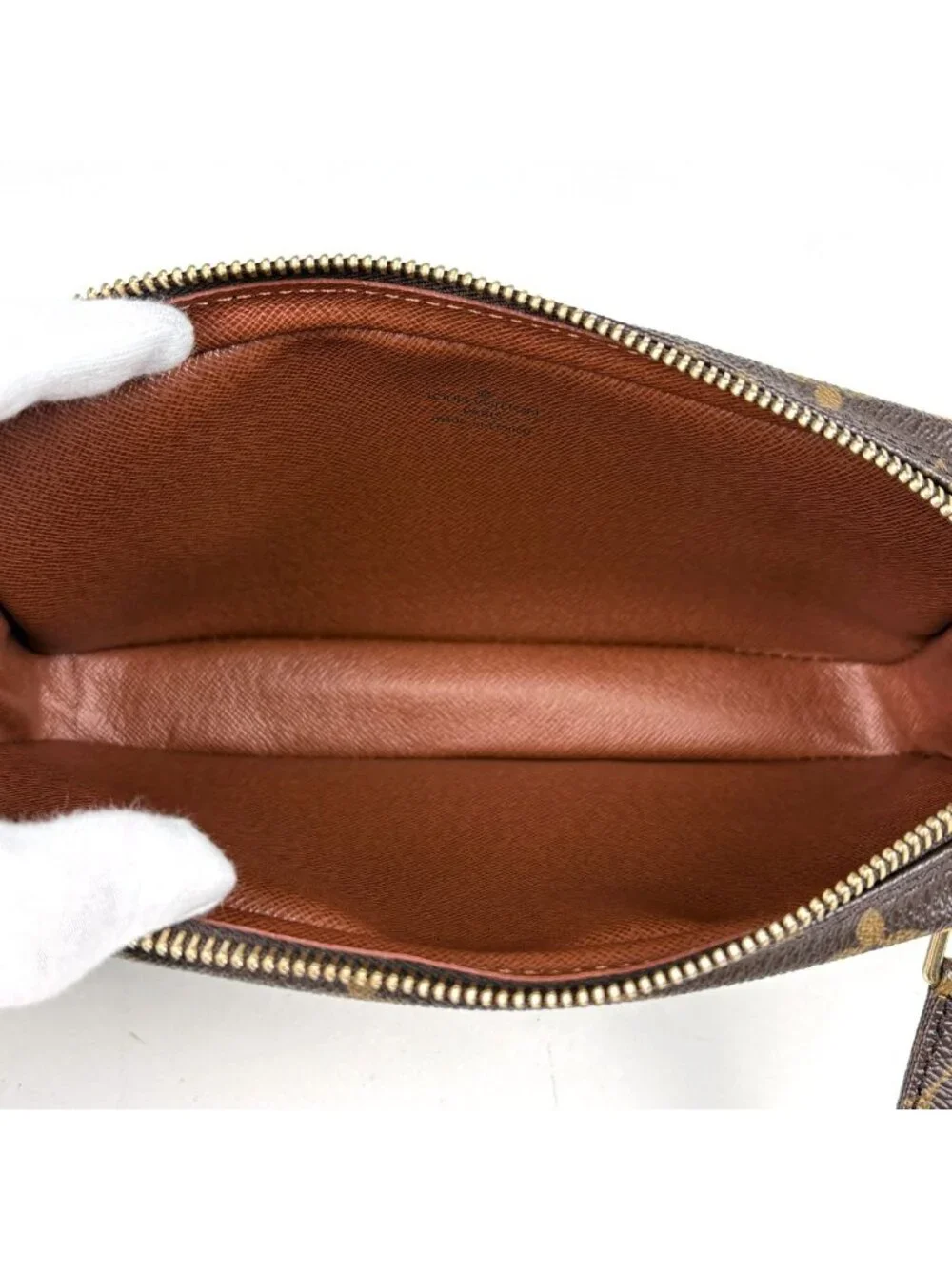 Louis Vuitton Pochette Marly Bandouliere Shoulder Bag Crossbody Monogram Brown